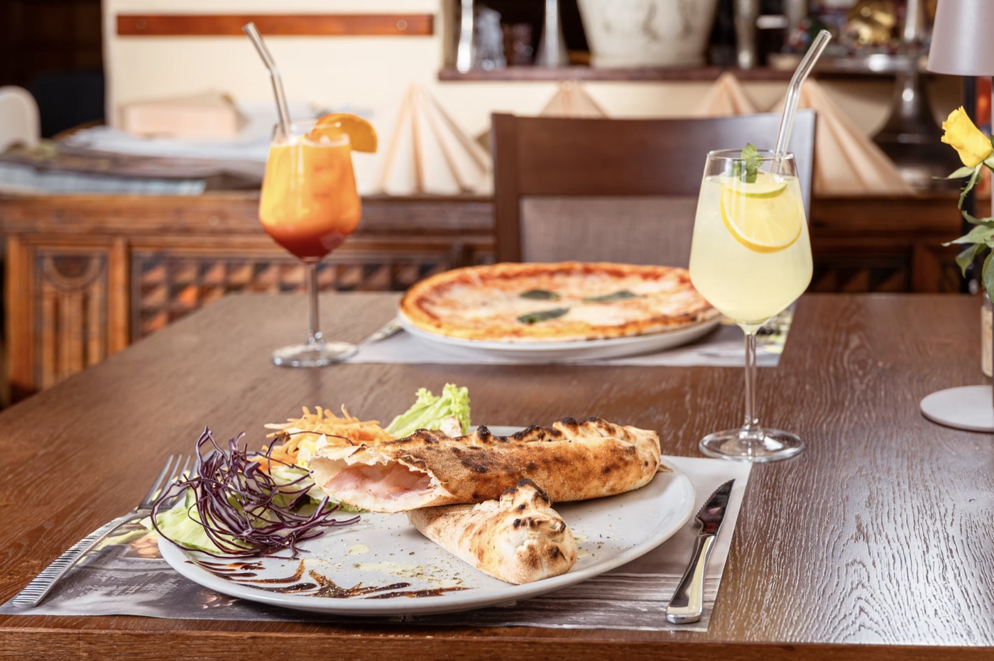 Innenraum des Ristorante Bruschetta